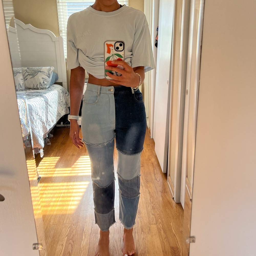 Steve Madden Patchwork Jeans
